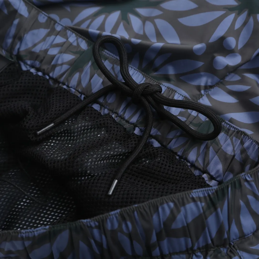 Floral-Print Water-Repellent Nylon Shorts D15520381 — view 7