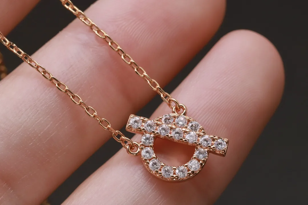 Croisette Crystal-Embellished Pendant Necklace D18016782 — view 5