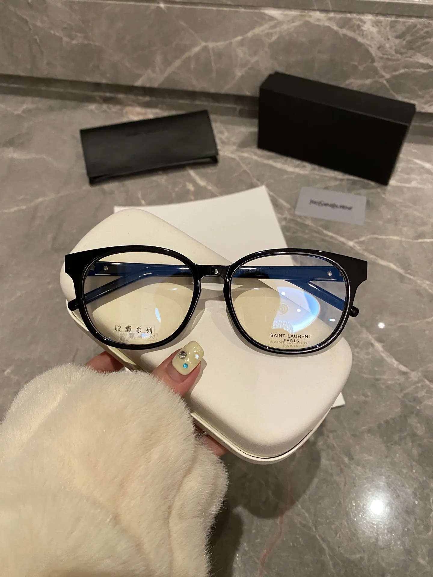 YSL SLM111/F Optical Glasses D20018527 — view 2