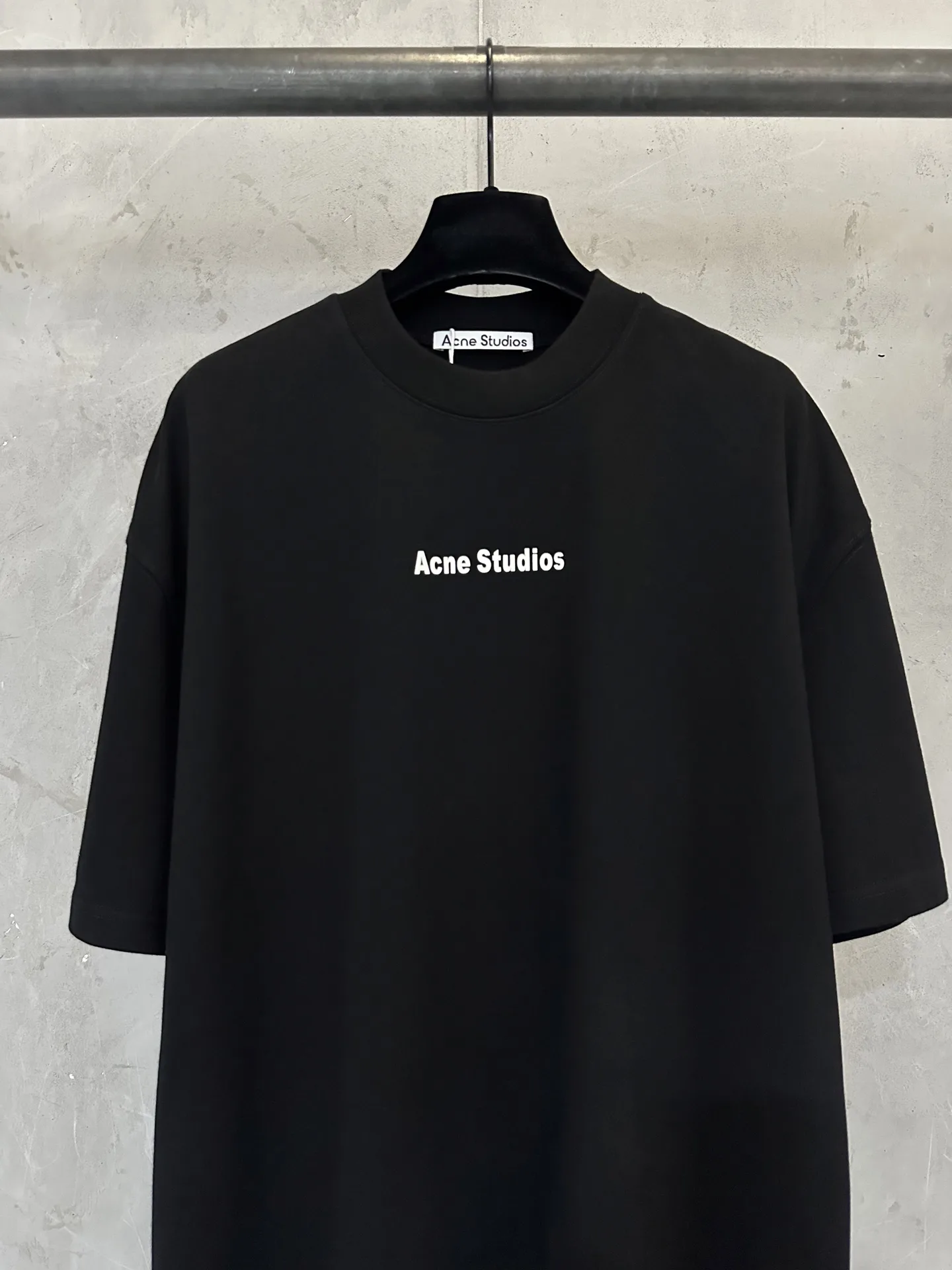 Logo-Print Heavyweight Cotton T-Shirt D22011902 — view 3
