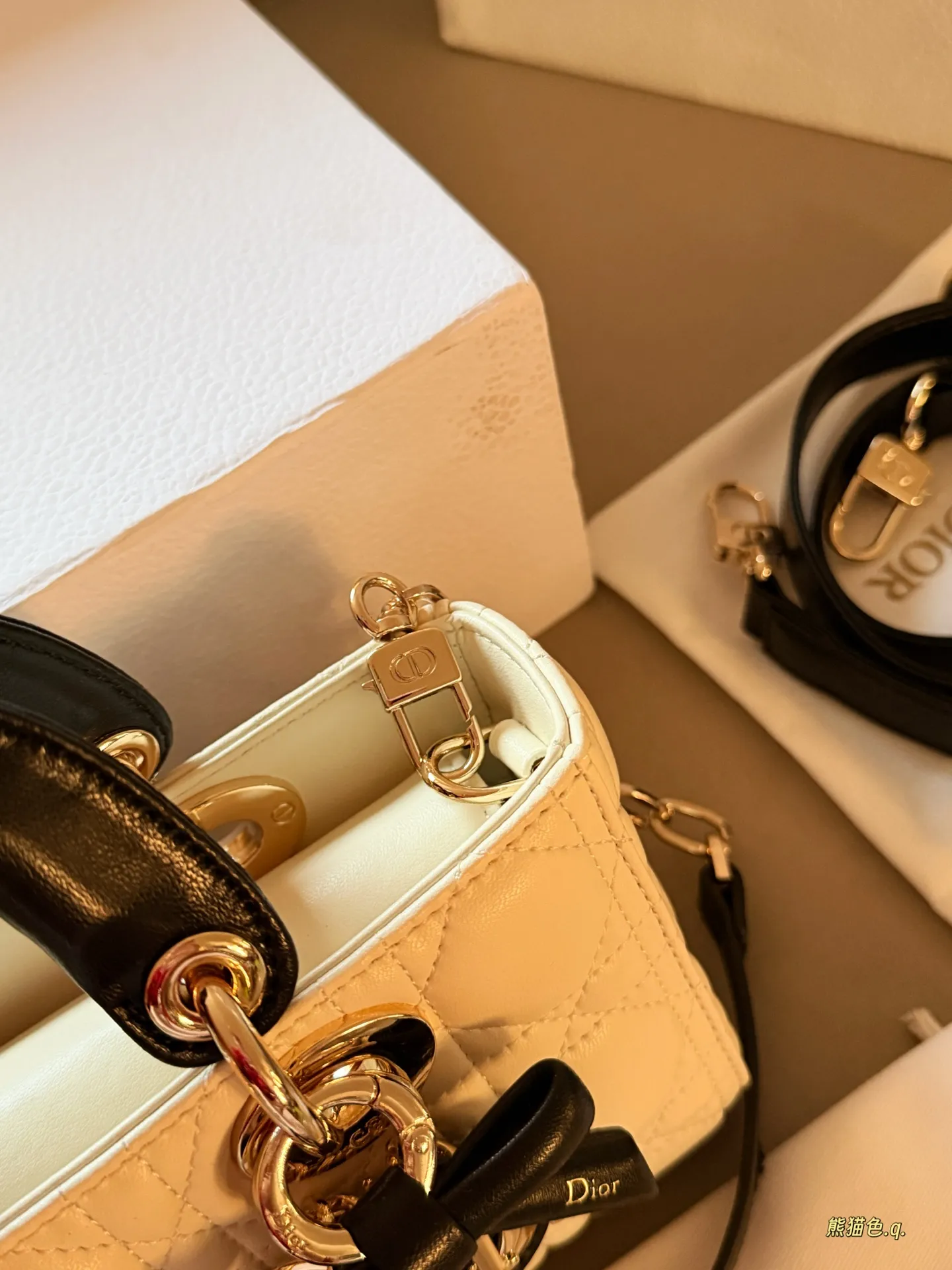 Lady Dior Horizontal Mini Bag D36018410 — view 4