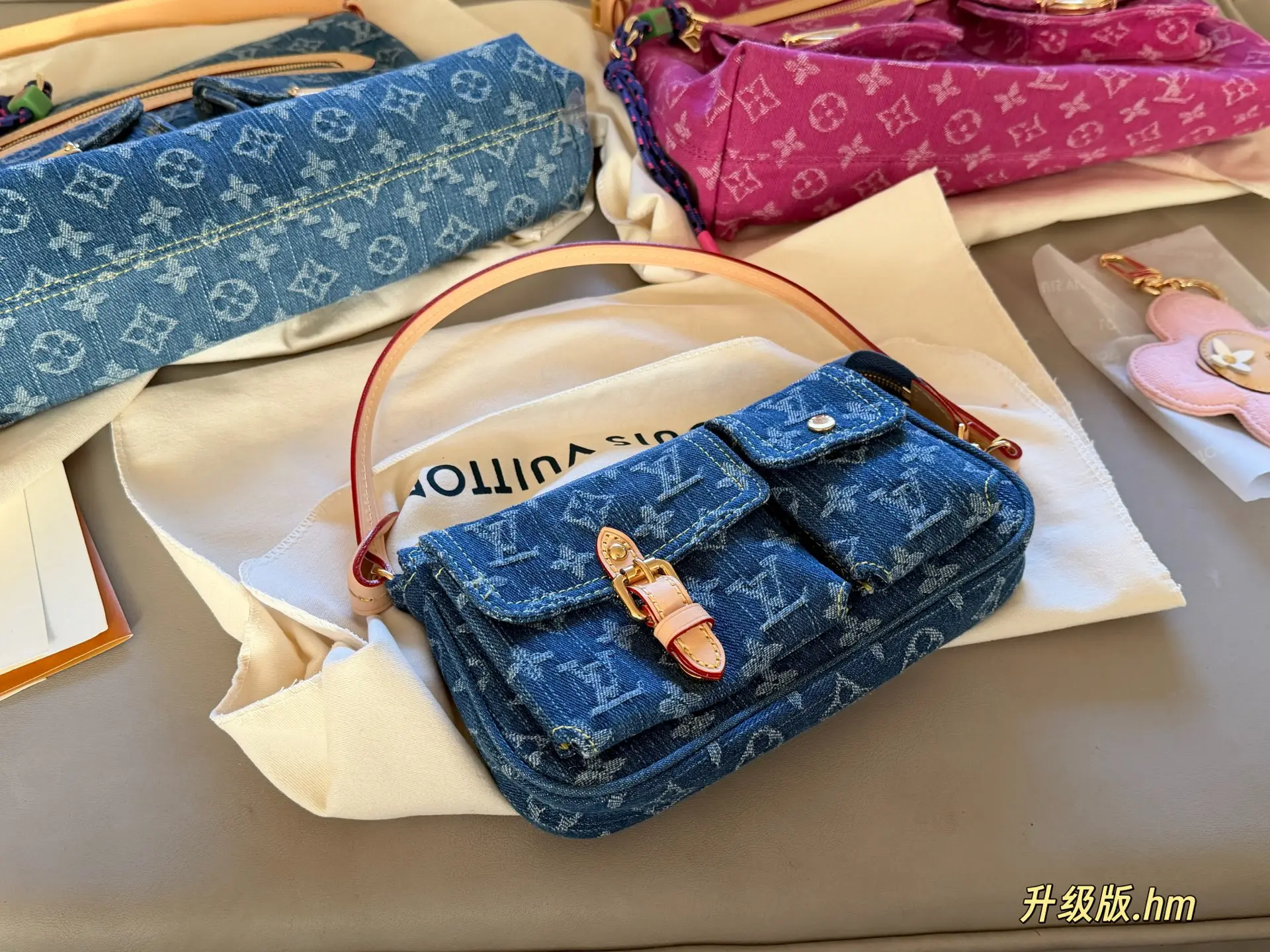 Monogram Denim Cargo Shoulder Bag D36518162 — view 2