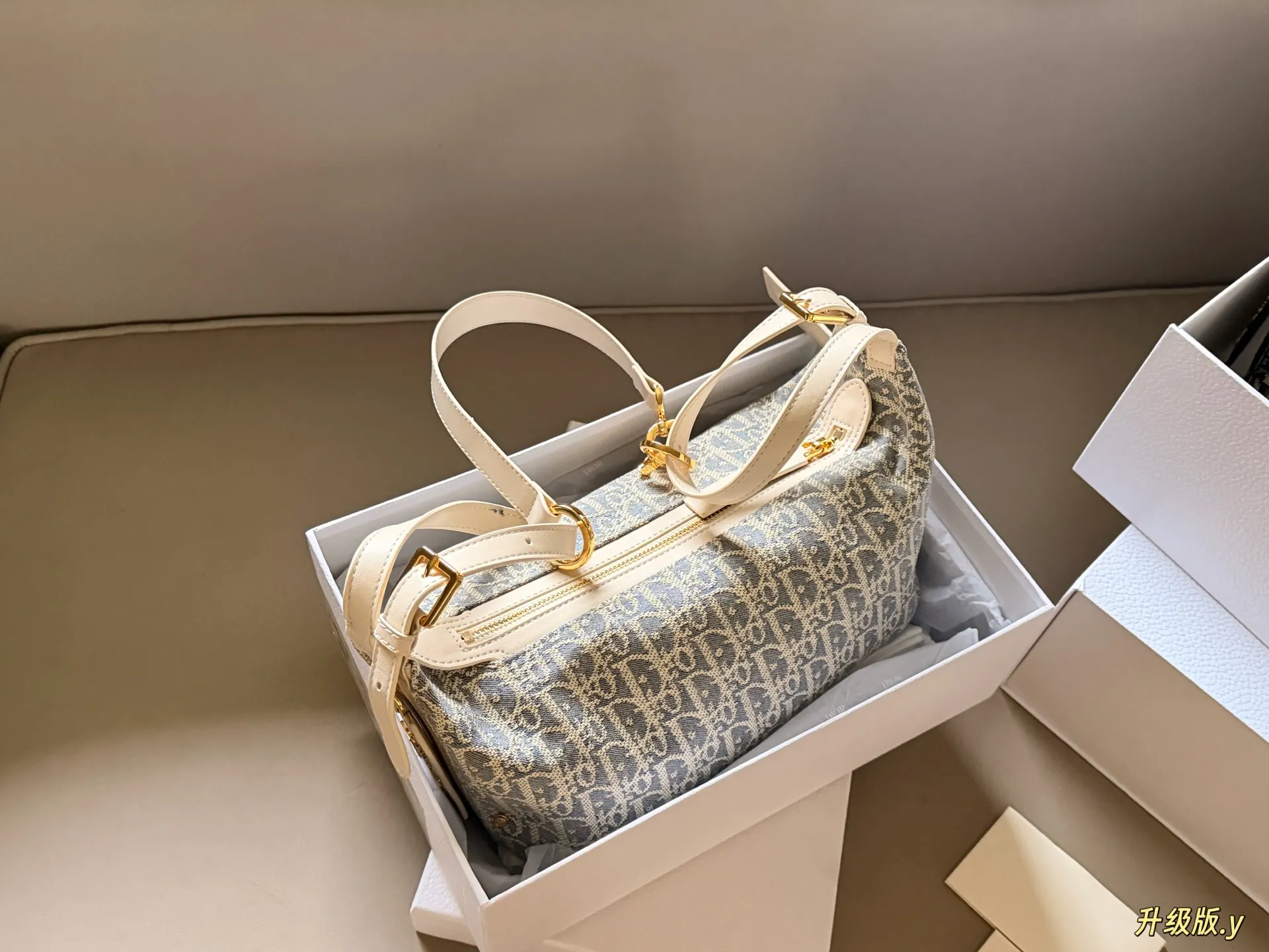 D-Journey Canvas Hobo Bag D38018063 — view 11