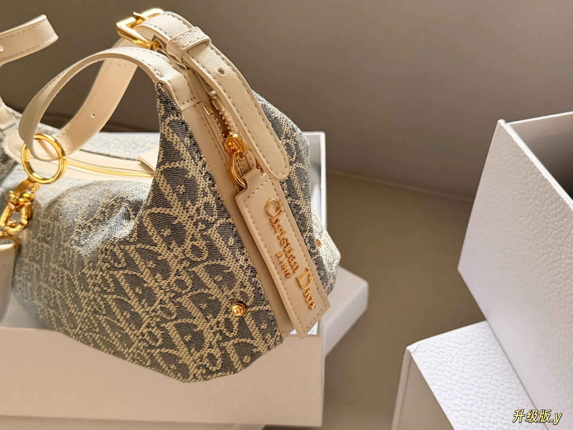 D-Journey Canvas Hobo Bag D38018063 — view 16