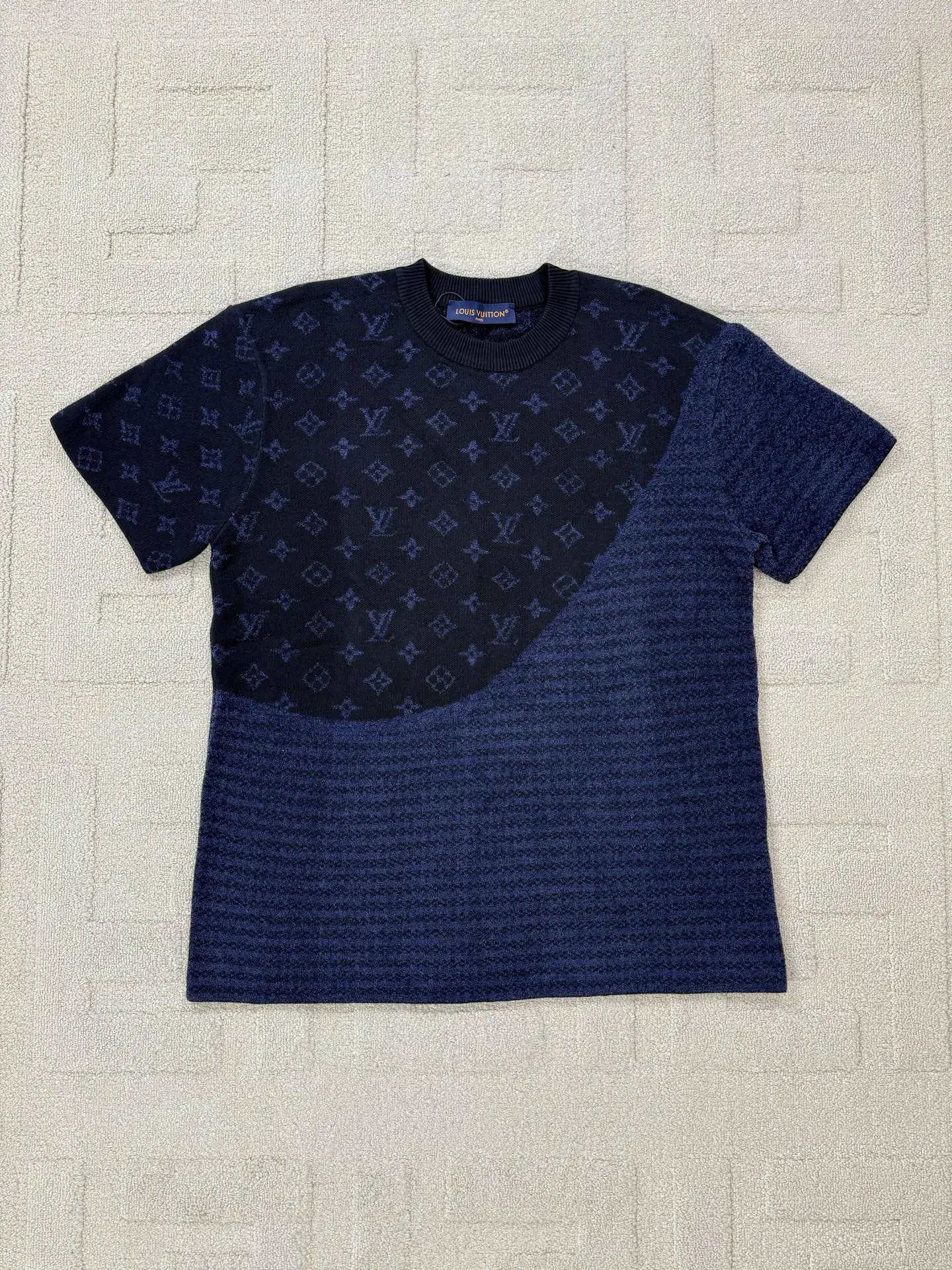 Monogram Velvet Patchwork T-Shirt D32516036
