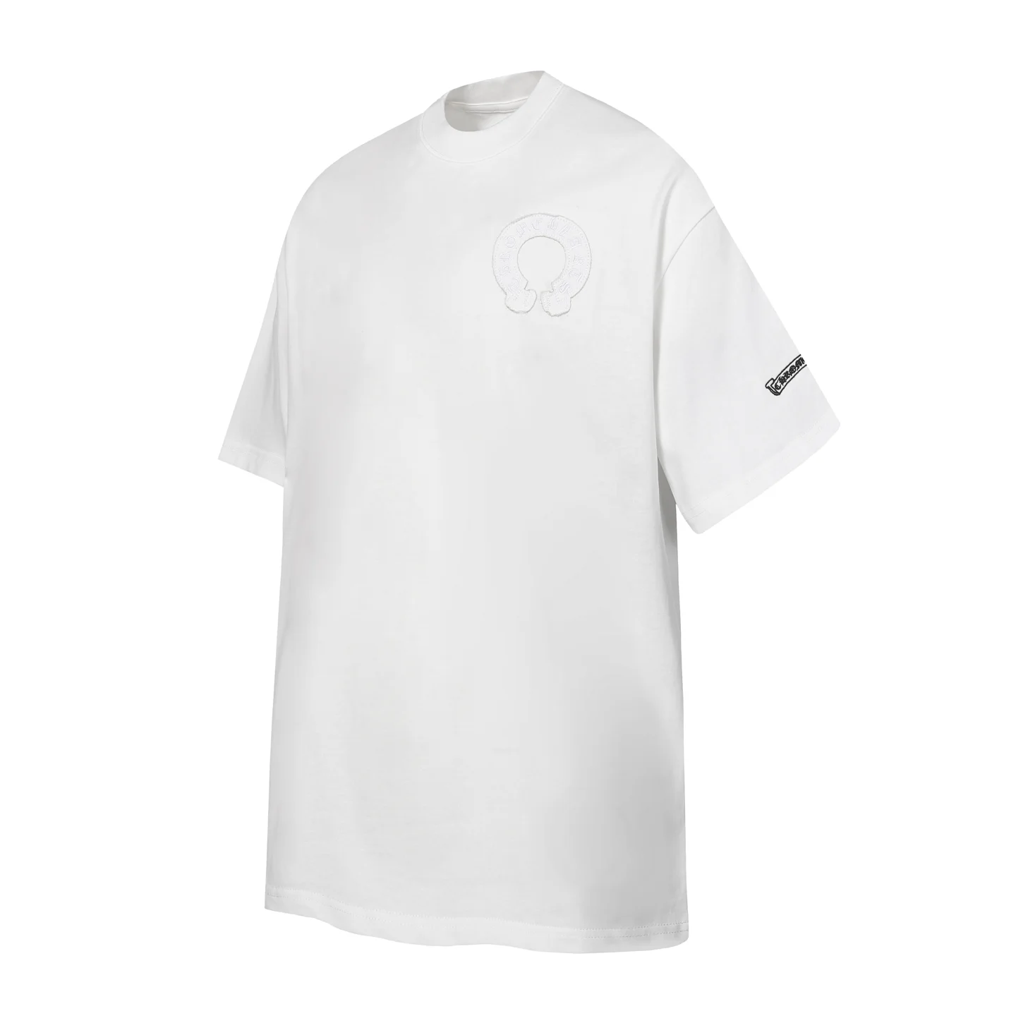 Horseshoe Patch Embroidered Cotton T-Shirt D10013706 — view 6