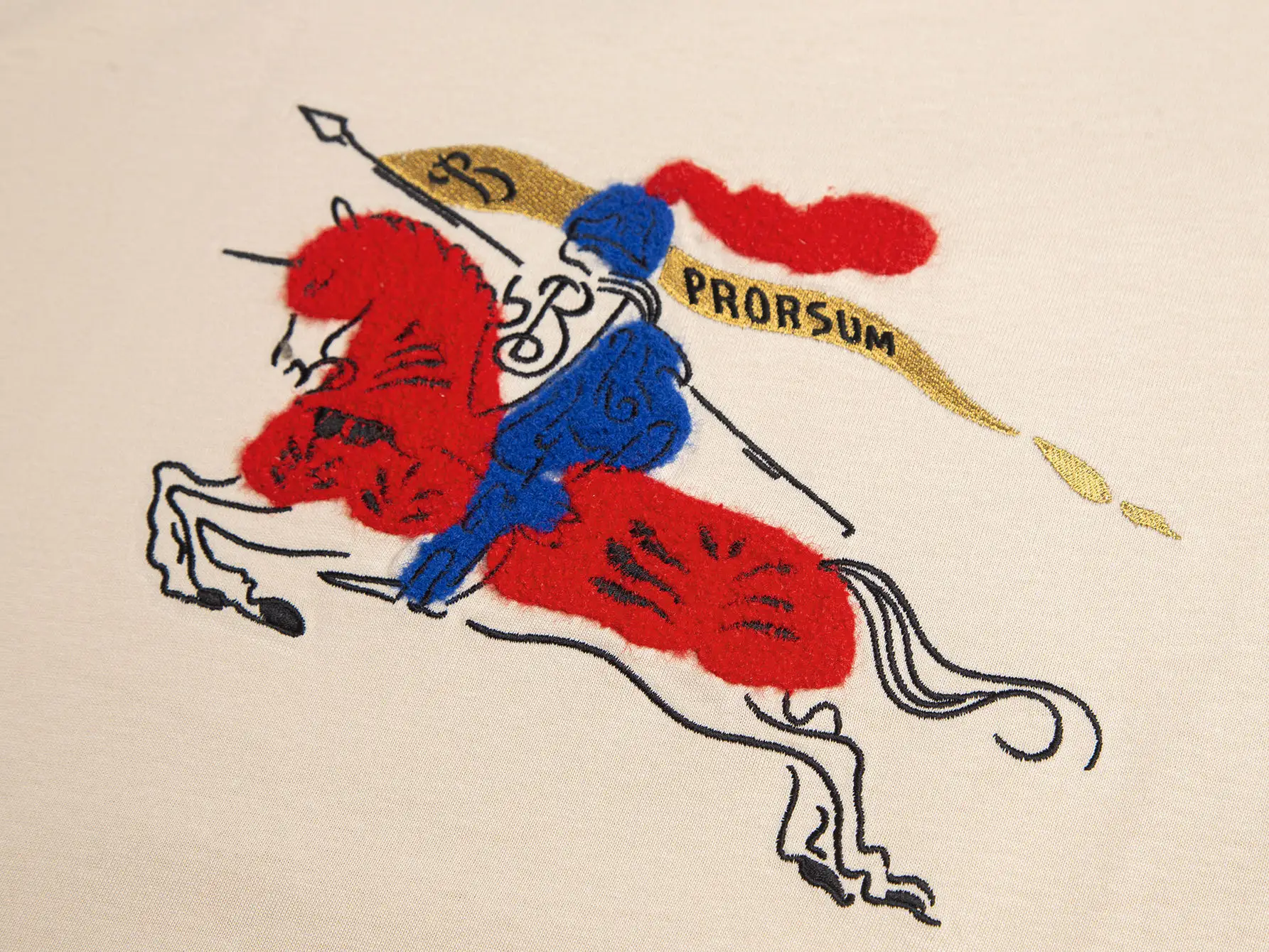 EKD Embroidered Cotton T-Shirt D10515976 — view 3