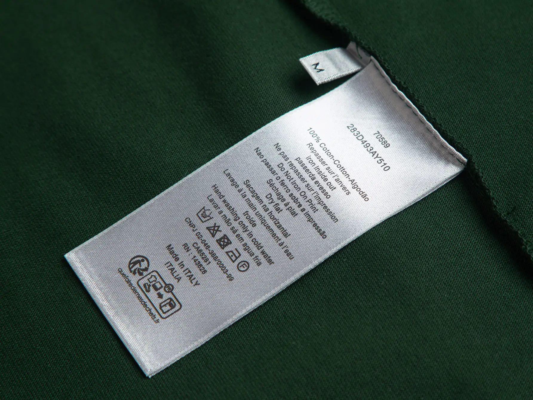 Logo Embroidered Cotton T-Shirt D10515875 — view 5