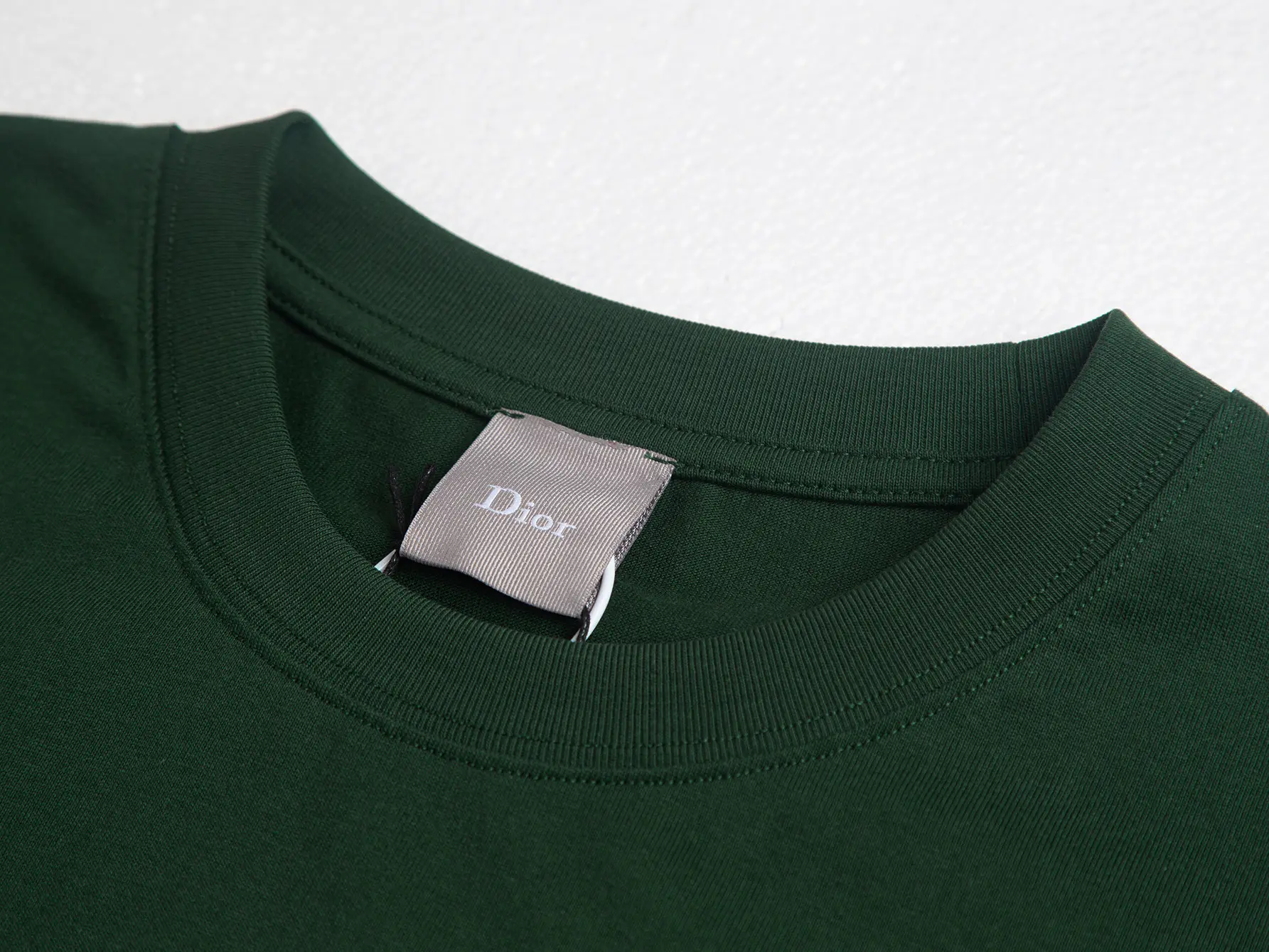 Logo Embroidered Cotton T-Shirt D10515875 — view 8