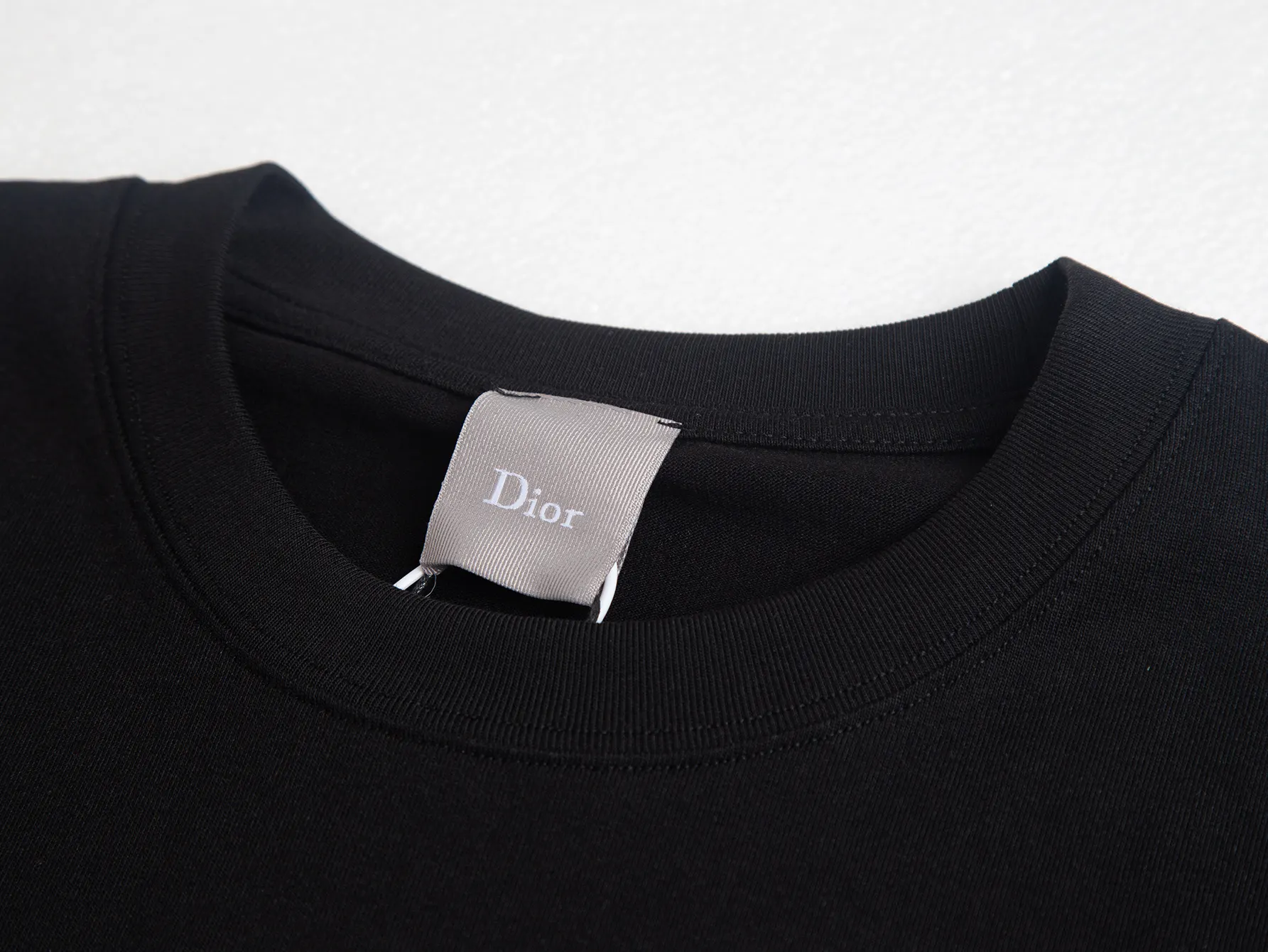 Embroidered Logo Cotton T-Shirt D10515874 — view 5