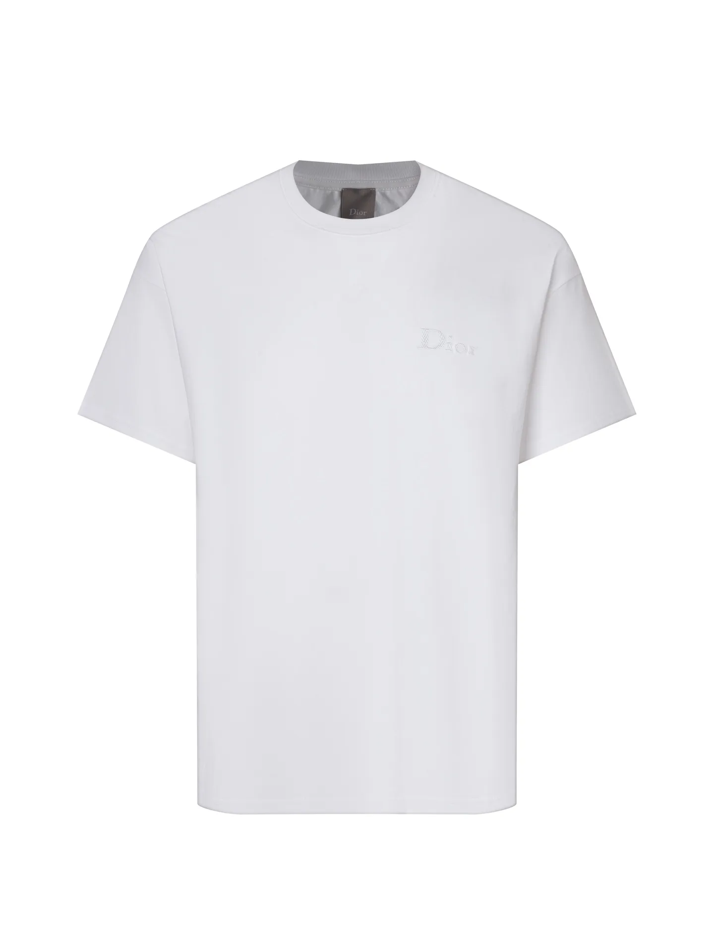Logo Embroidered Cotton T-Shirt D10515873