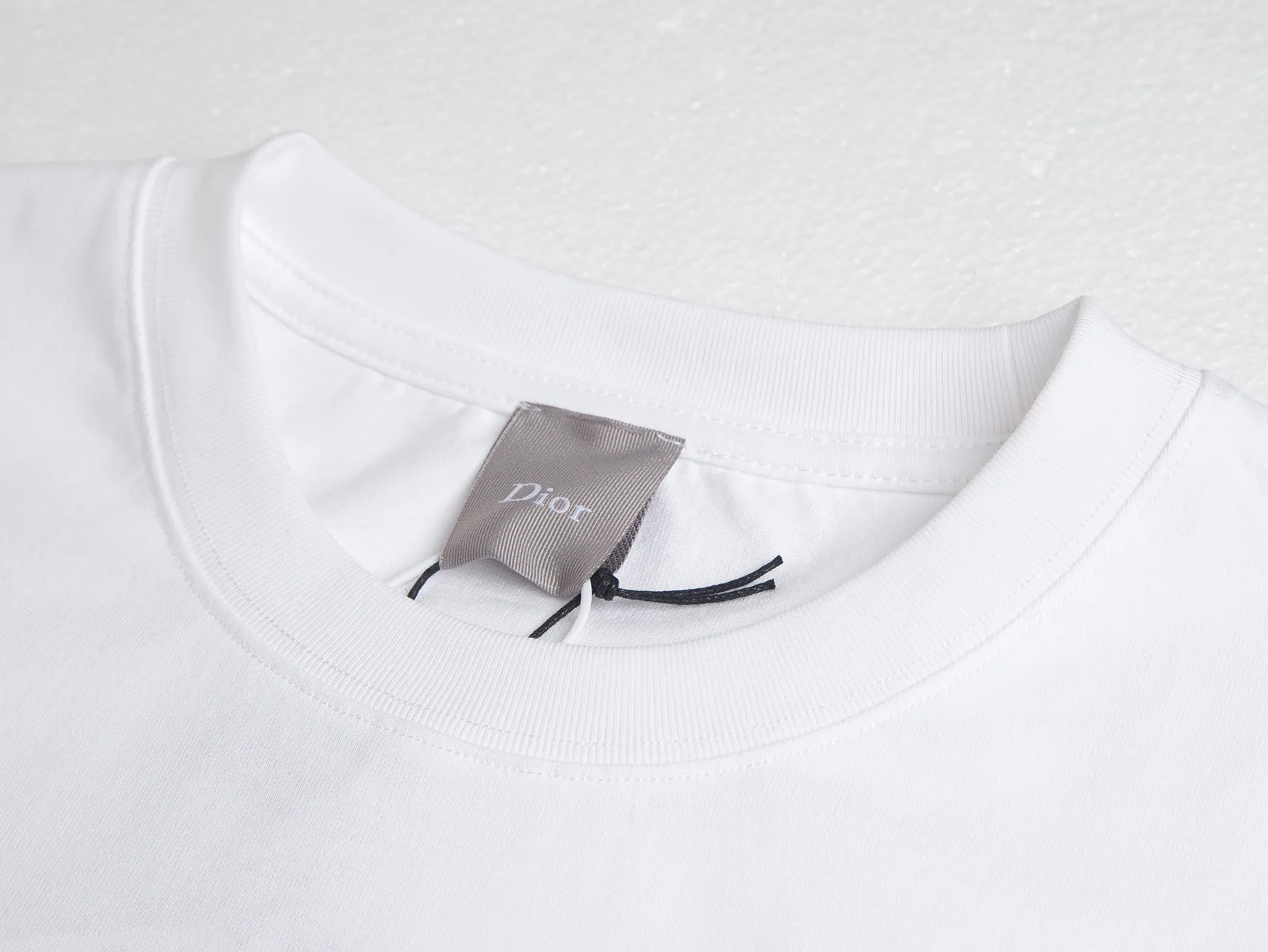 Logo Embroidered Cotton T-Shirt D10515873 — view 4
