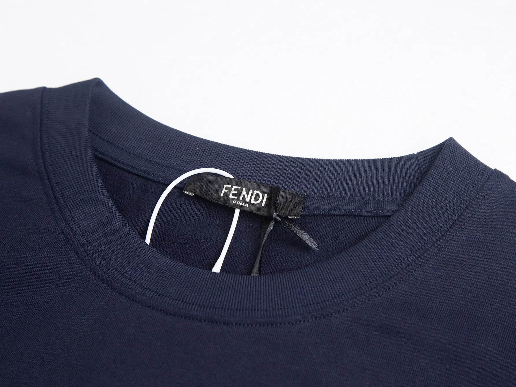 Embroidered Logo Cotton T-Shirt D10515904 — view 6
