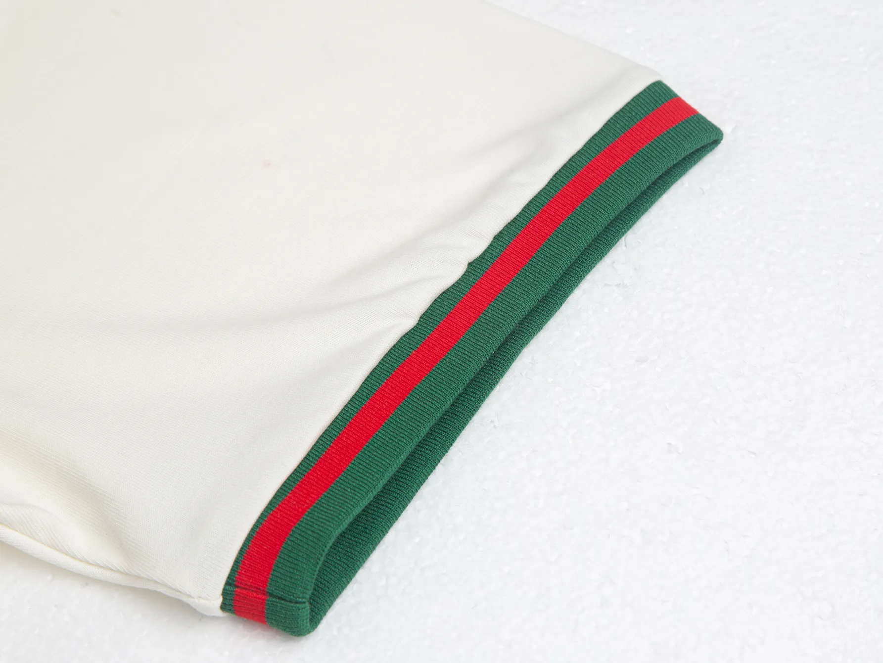 Web-Stripe Trim Cotton T-Shirt D10515896 — view 4