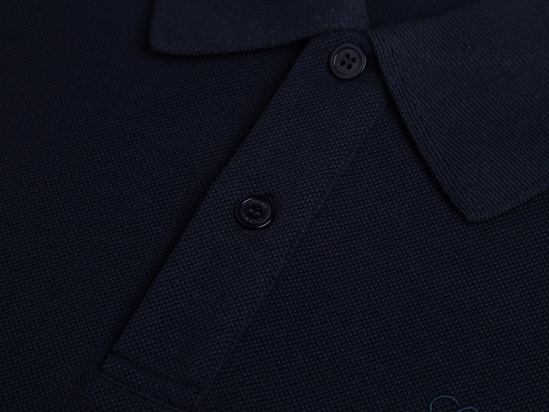 Anagram Embroidered Cotton-Piqué Polo Shirt D10515777 — view 3