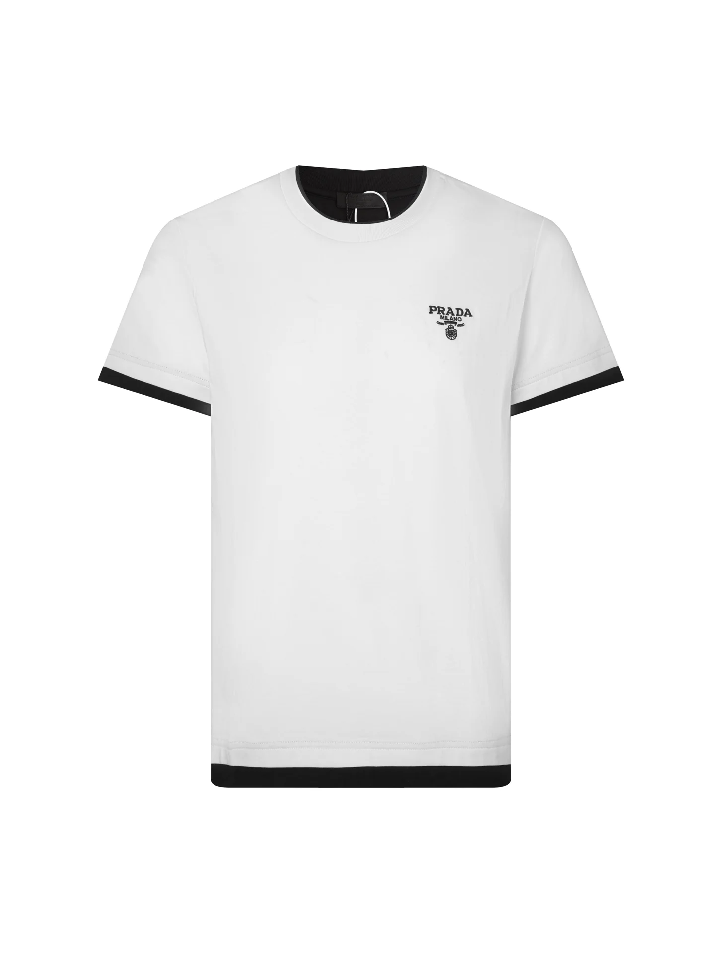 Logo-Embroidered Layered-Effect T-Shirt D10515974