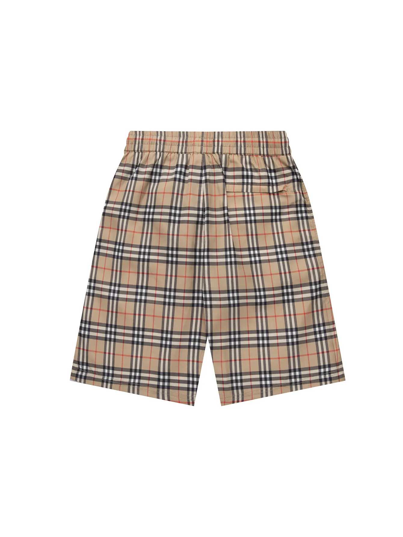 Vintage Check Drawstring Swim Shorts D10515880 — view 2