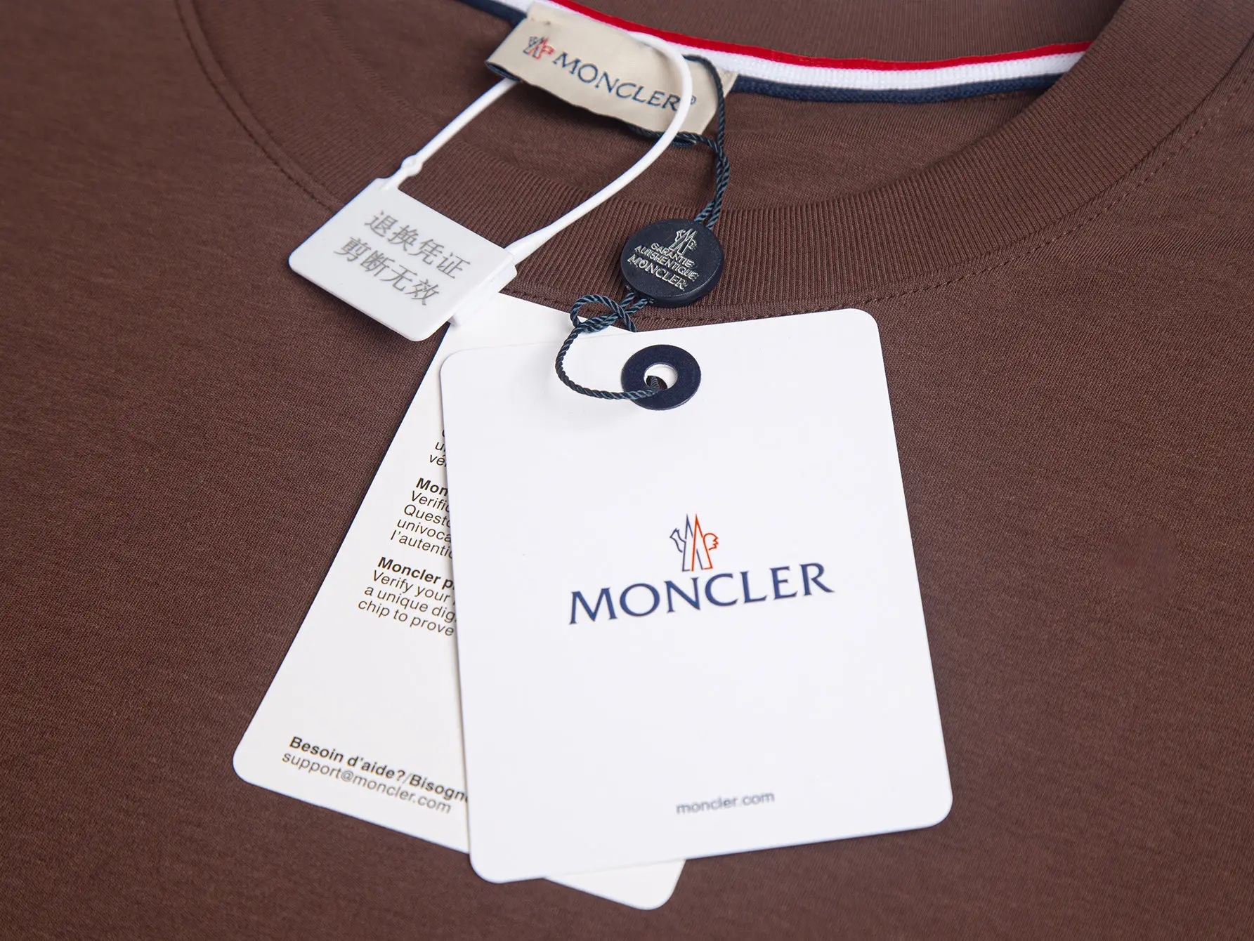 Logo-Embroidered Cotton-Jersey T-Shirt D11515859 — view 6