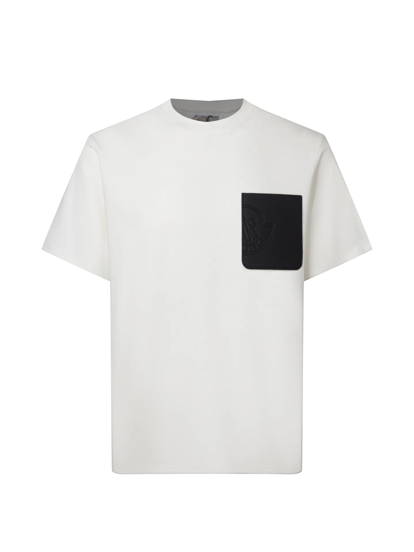 Leather Pocket Logo Cotton T-Shirt D11515804