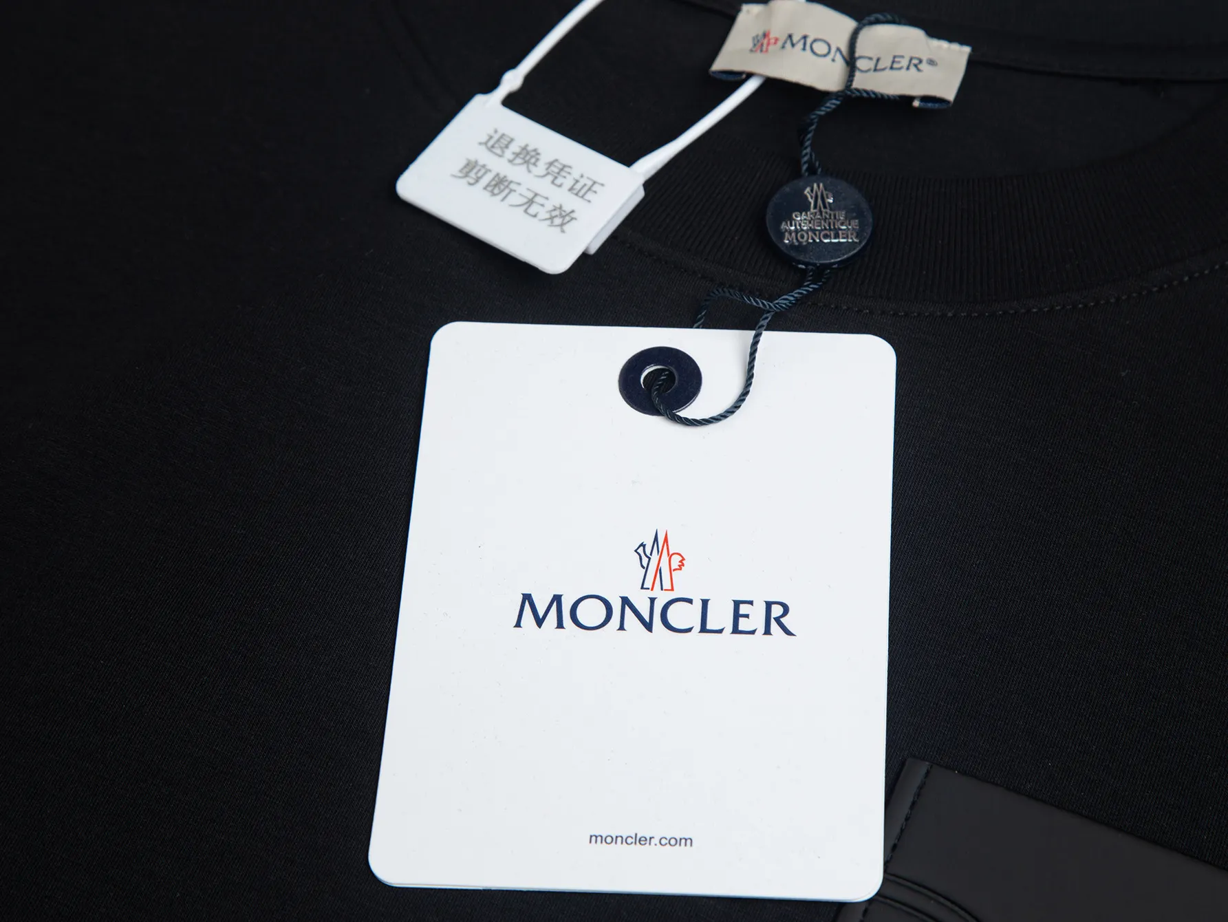 Logo-Patch Cotton-Blend T-Shirt D11515803 — view 5