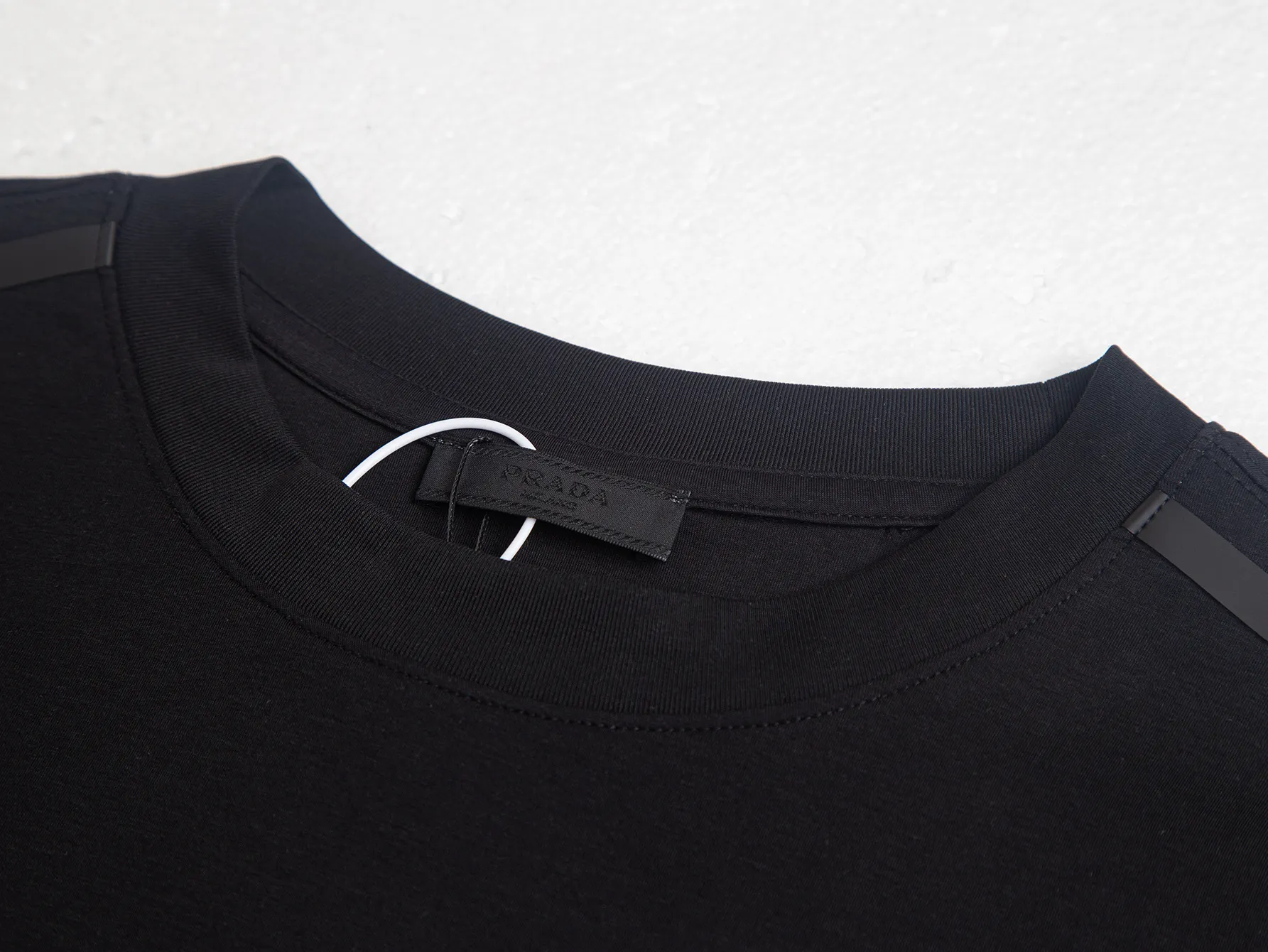 Logo-Patch Cotton-Blend T-Shirt D11515860 — view 4