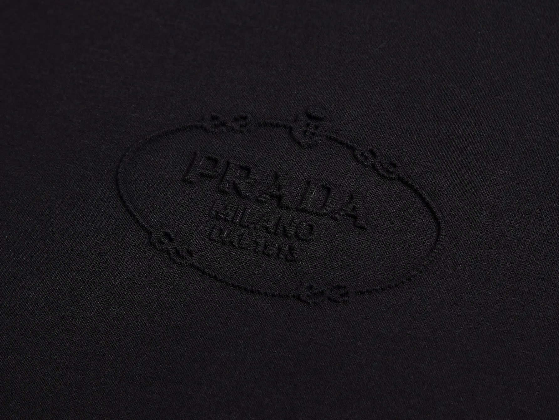 Logo-Embossed Cotton-Blend T-Shirt D11515863 — view 3