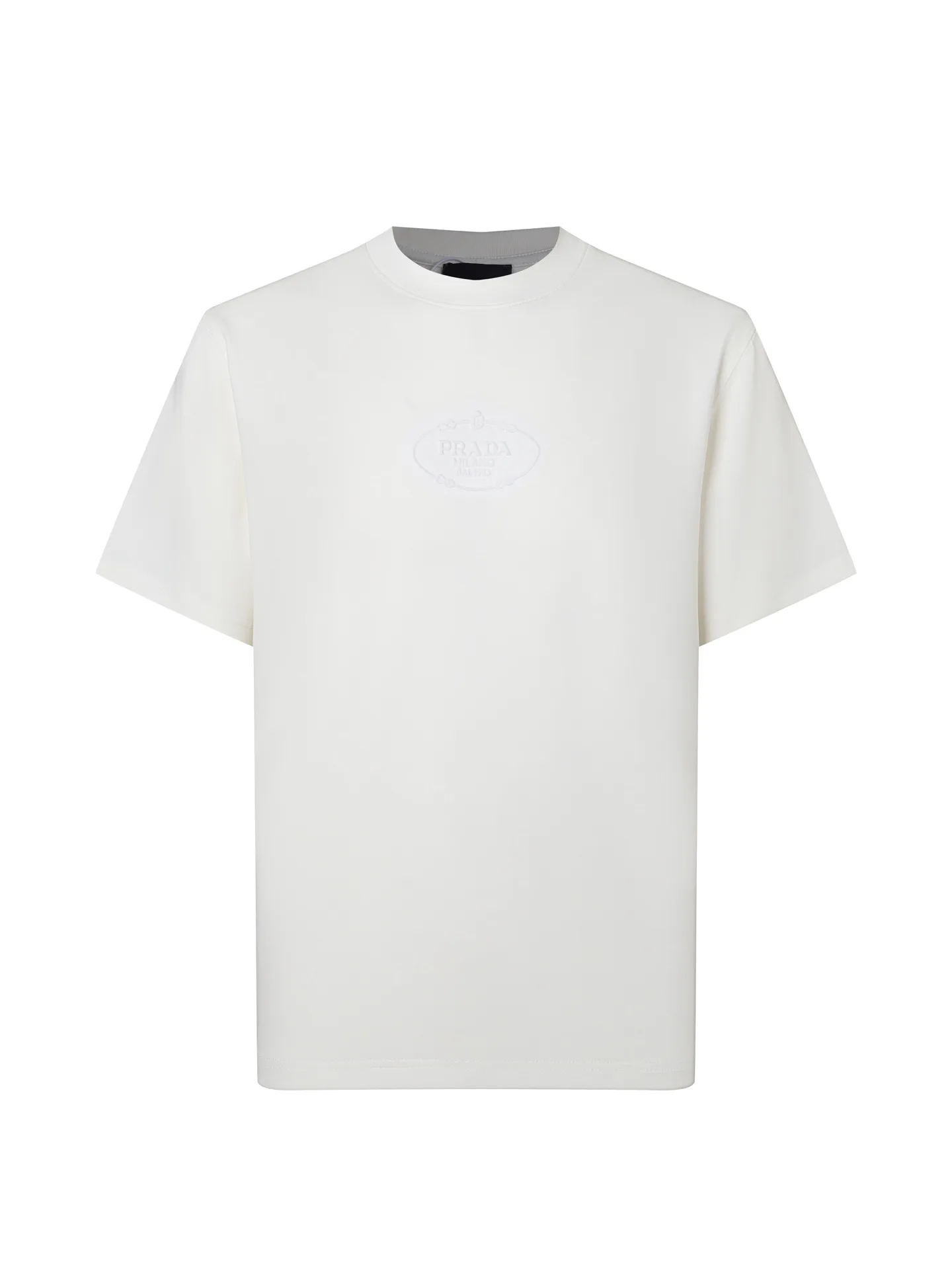 Embossed Logo Cotton-Blend T-Shirt D11515862