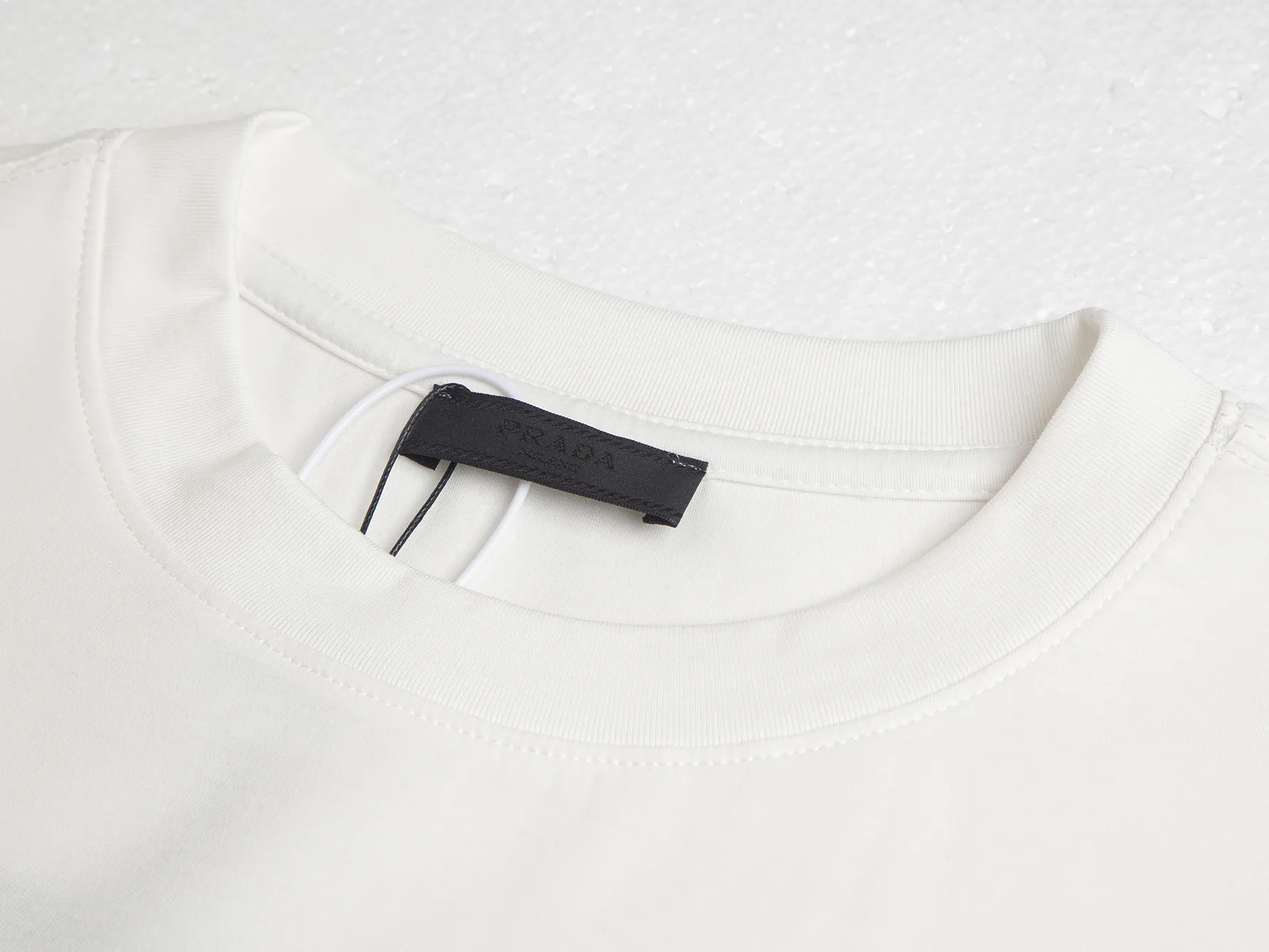 Embossed Logo Cotton-Blend T-Shirt D11515862 — view 4