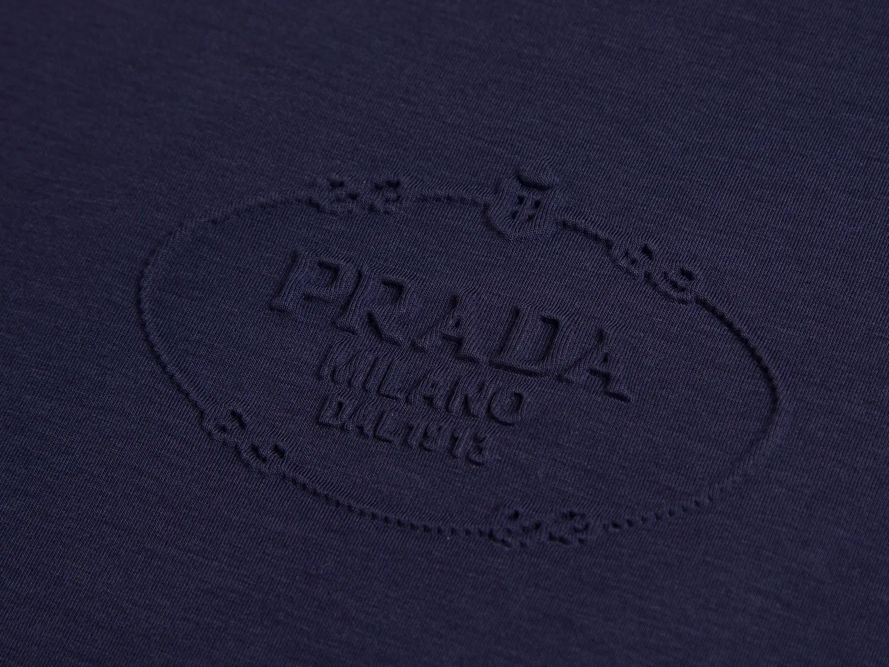 Embossed Logo Cotton T-Shirt D11515864 — view 3