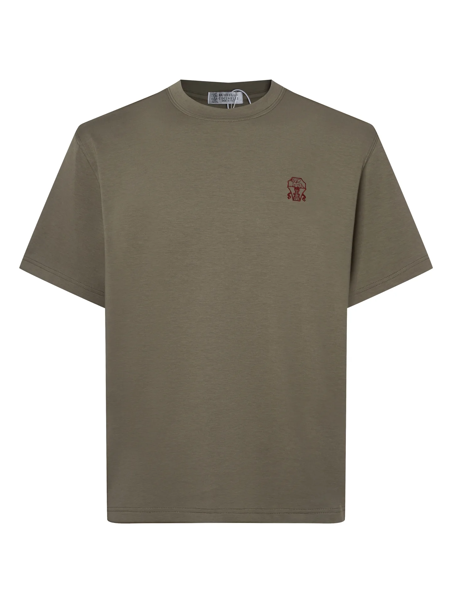 Embroidered Logo Cotton-Jersey T-Shirt D11515926