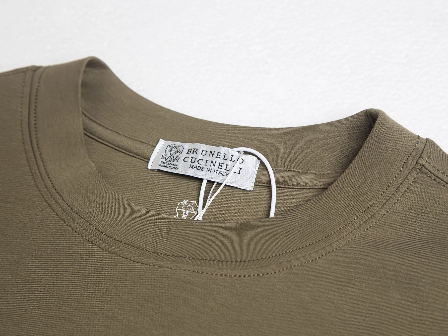Embroidered Logo Cotton-Jersey T-Shirt D11515926 — view 4