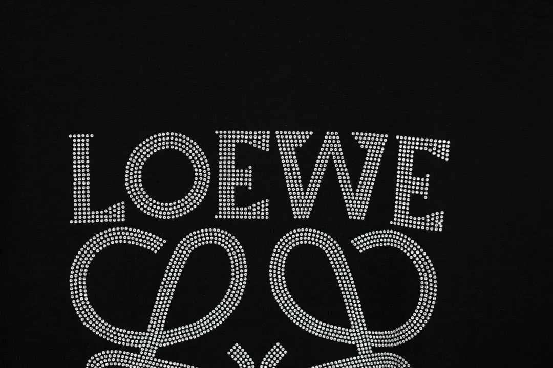 Crystal-Embellished Anagram Cotton T-Shirt D11512226 — view 5