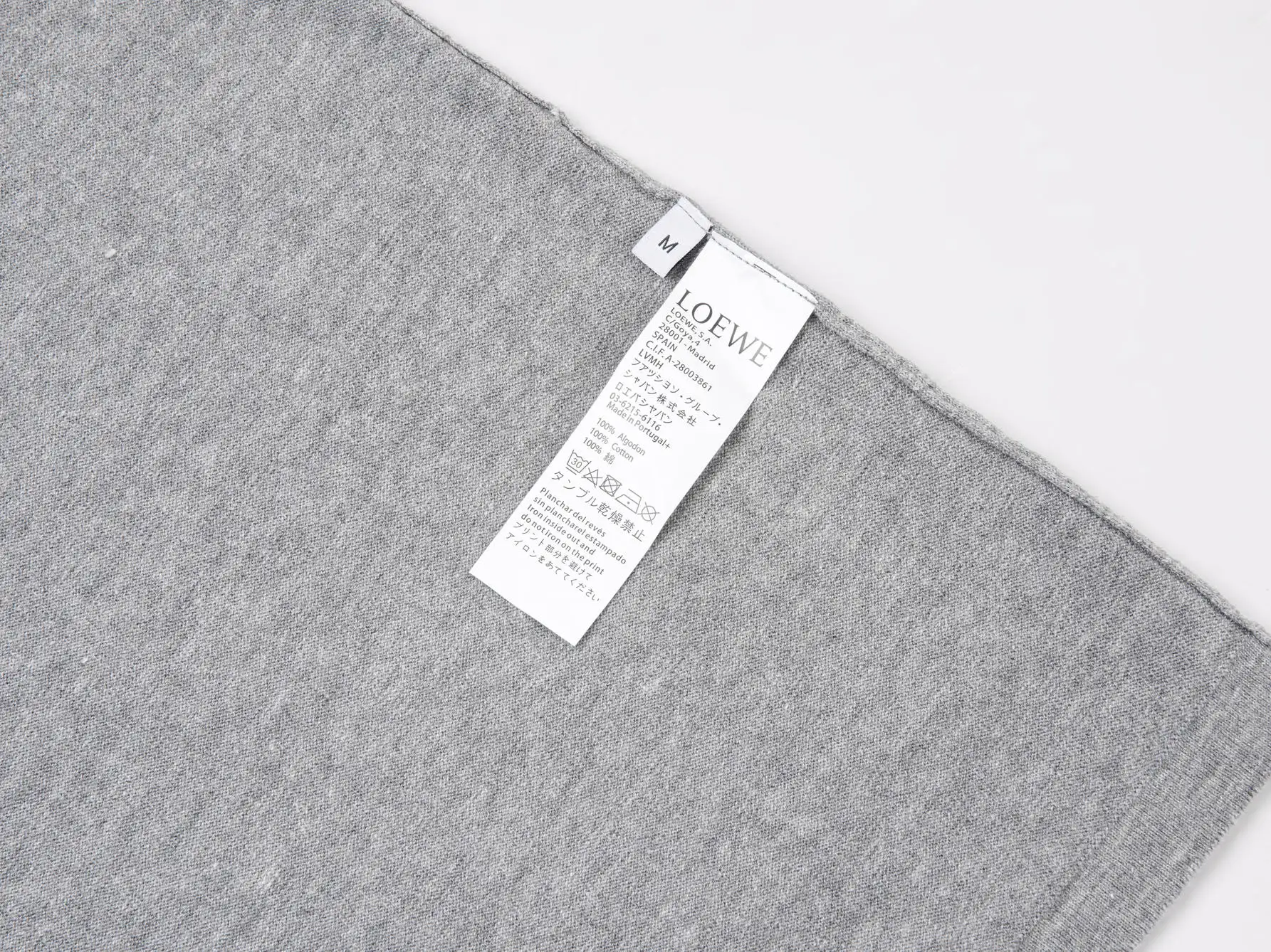 Anagram Embroidered Wool-Blend Knit T-Shirt D11516112 — view 6