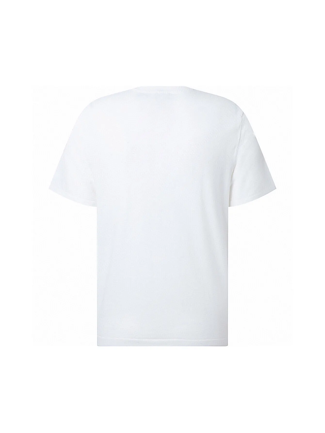 Logo-Embroidered Wool-Blend Knit T-Shirt D11516109 — view 2