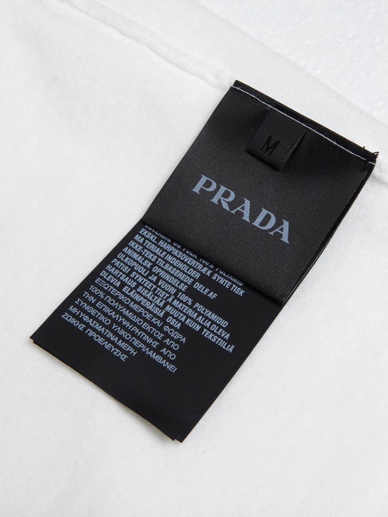 Logo-Embroidered Wool-Blend Knit T-Shirt D11516109 — view 7