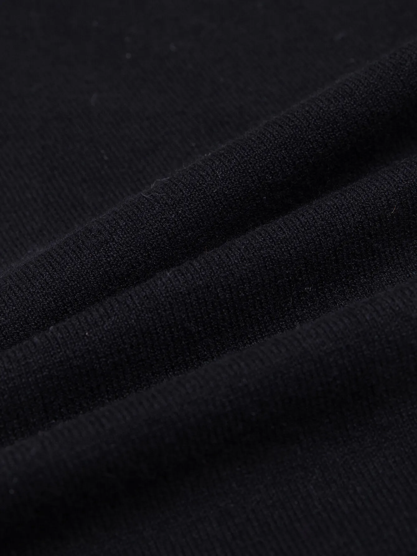 Logo-Embroidered Wool-Blend Knit T-Shirt D11516110 — view 7