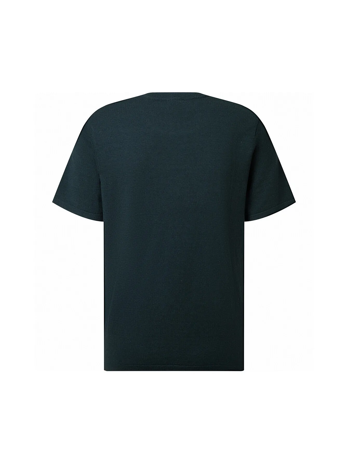 Logo Embroidered Wool-Blend Knit T-Shirt D11516108 — view 2