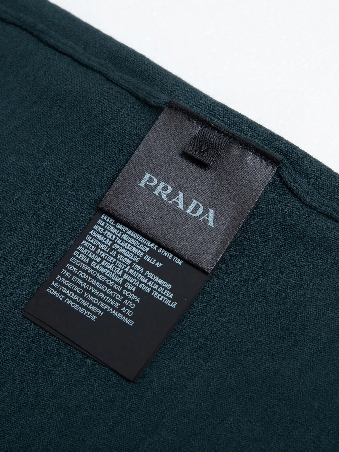 Logo Embroidered Wool-Blend Knit T-Shirt D11516108 — view 6