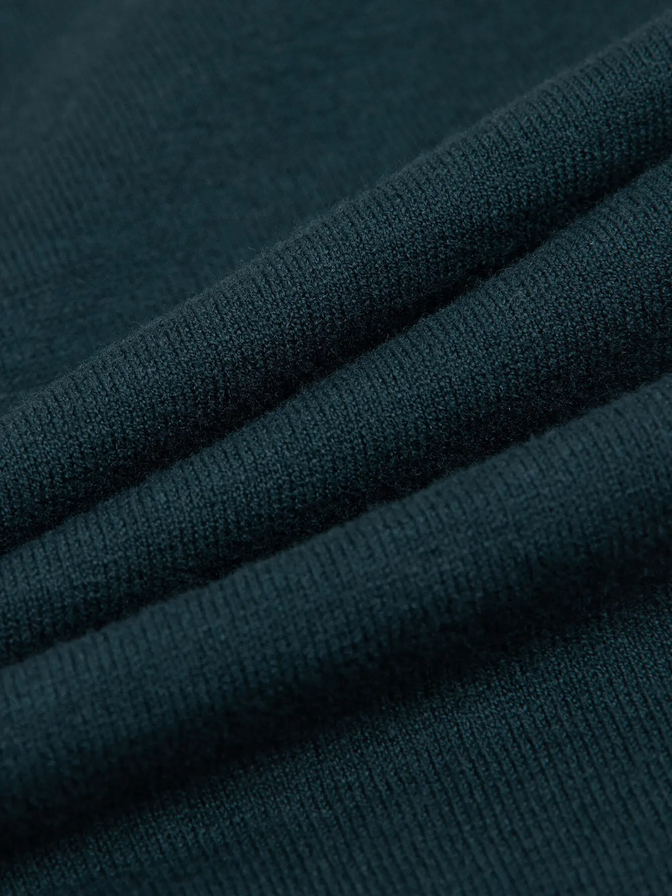 Logo Embroidered Wool-Blend Knit T-Shirt D11516108 — view 9
