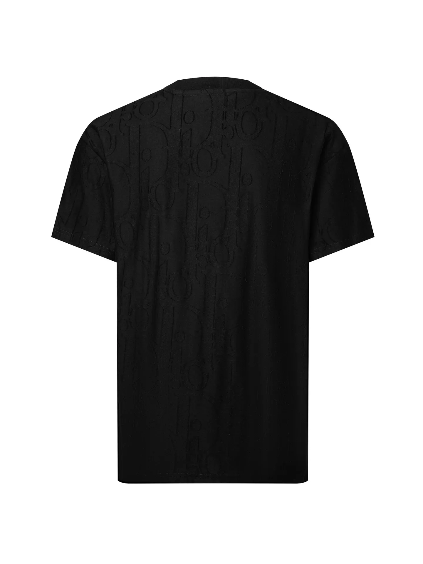 Oblique Jacquard Terry Cotton T-Shirt D11515892 — view 2