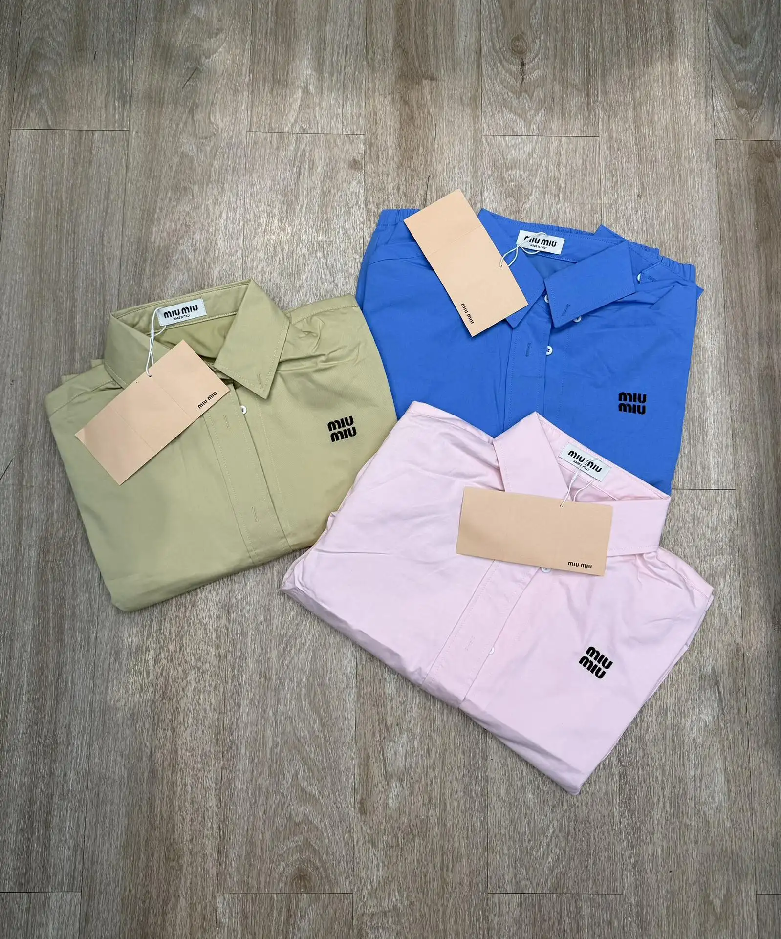 Embroidered Logo Cotton Poplin Jacket D12015690 — view 2