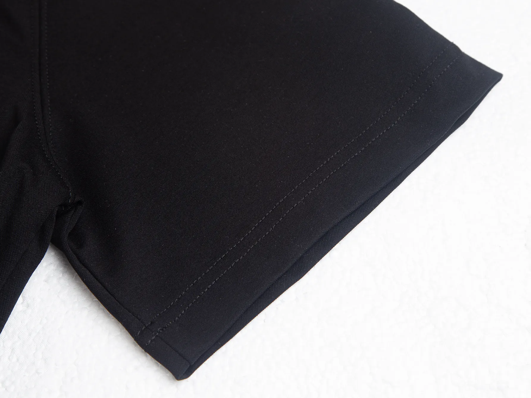 Logo-Embroidered Half-Zip Cotton Polo Shirt D12015829 — view 10
