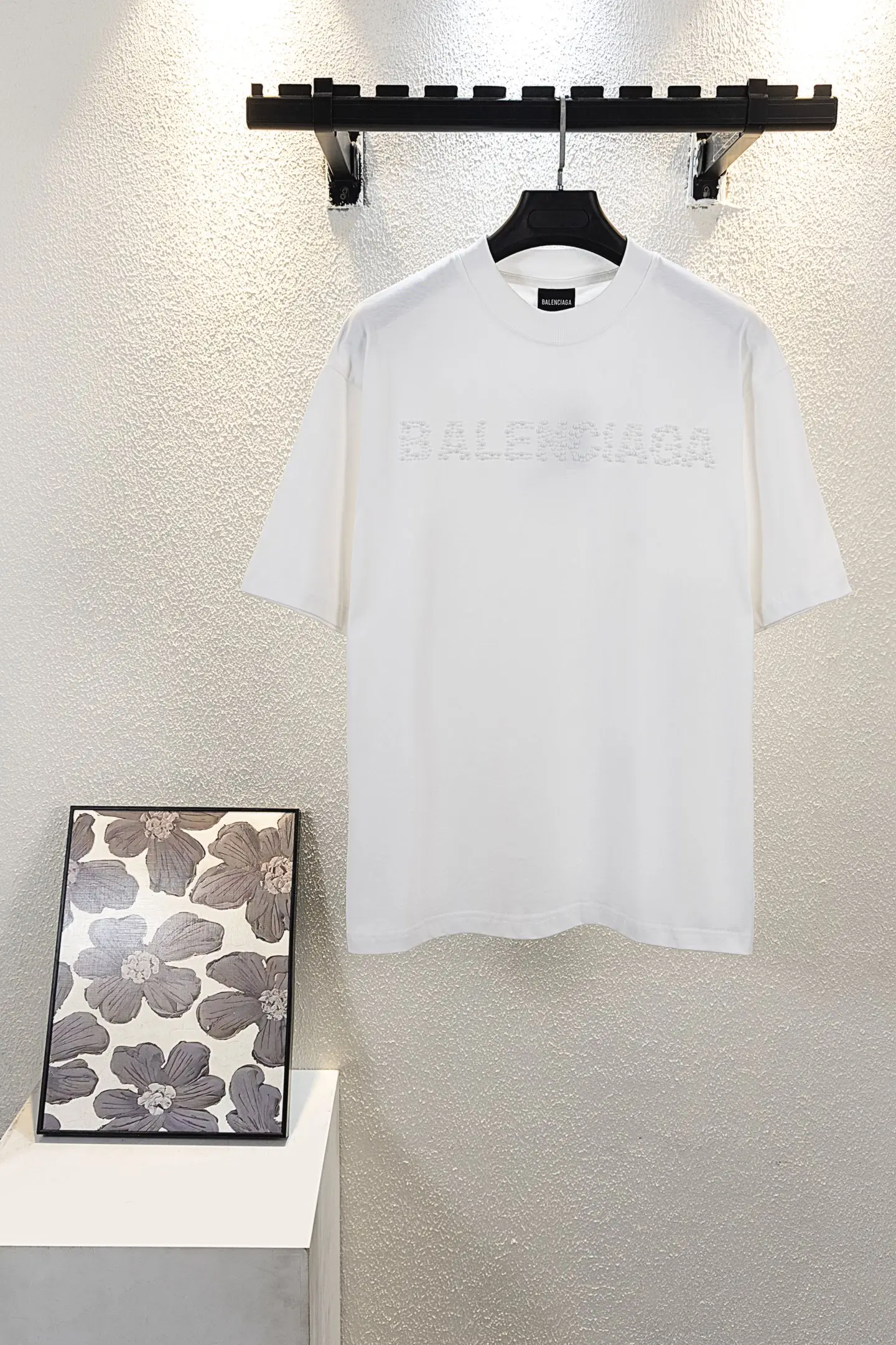 Logo Embroidered Mercerized Cotton T-Shirt D12012219