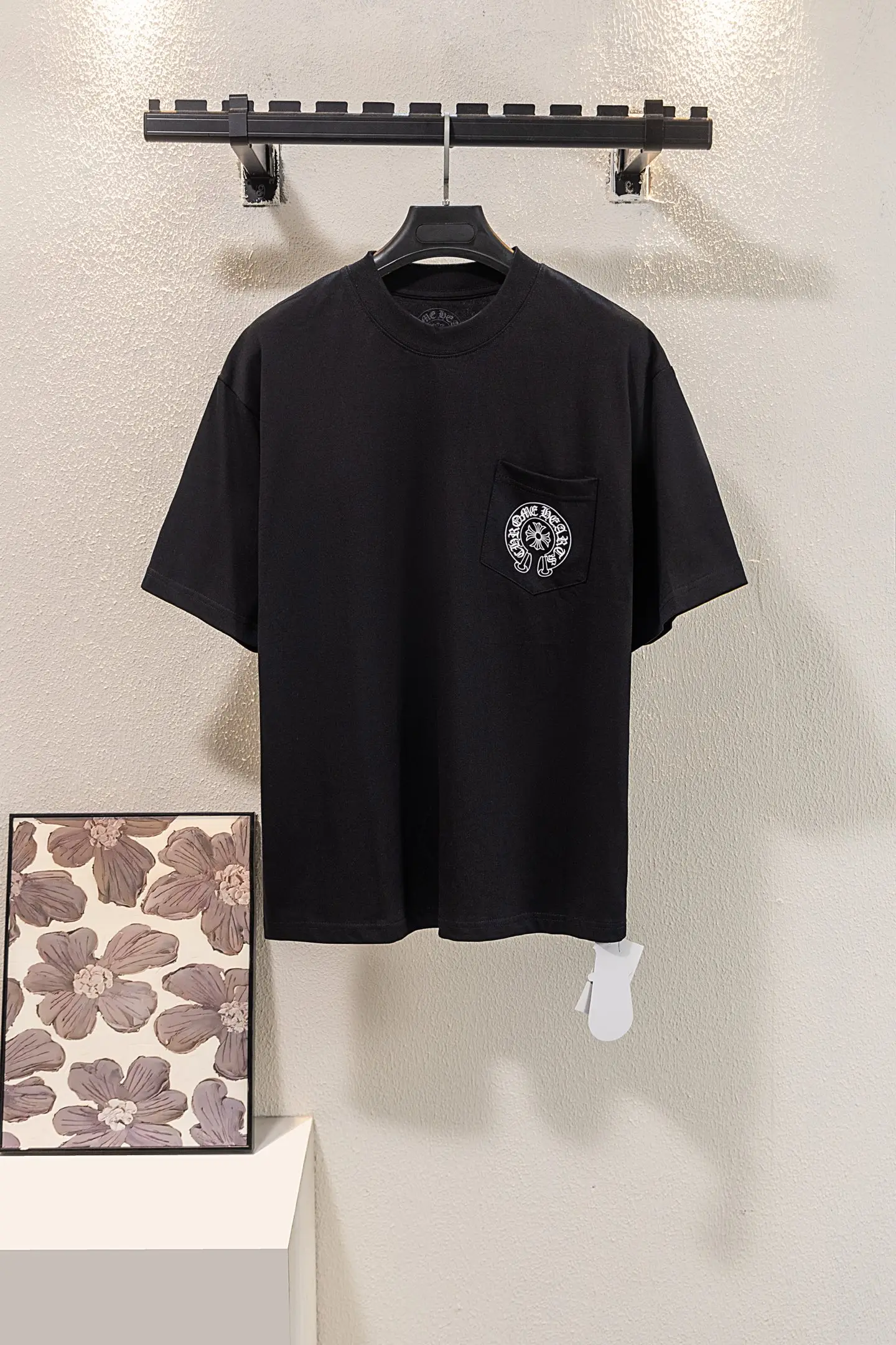 Logo Print Pocket T-Shirt D12011156