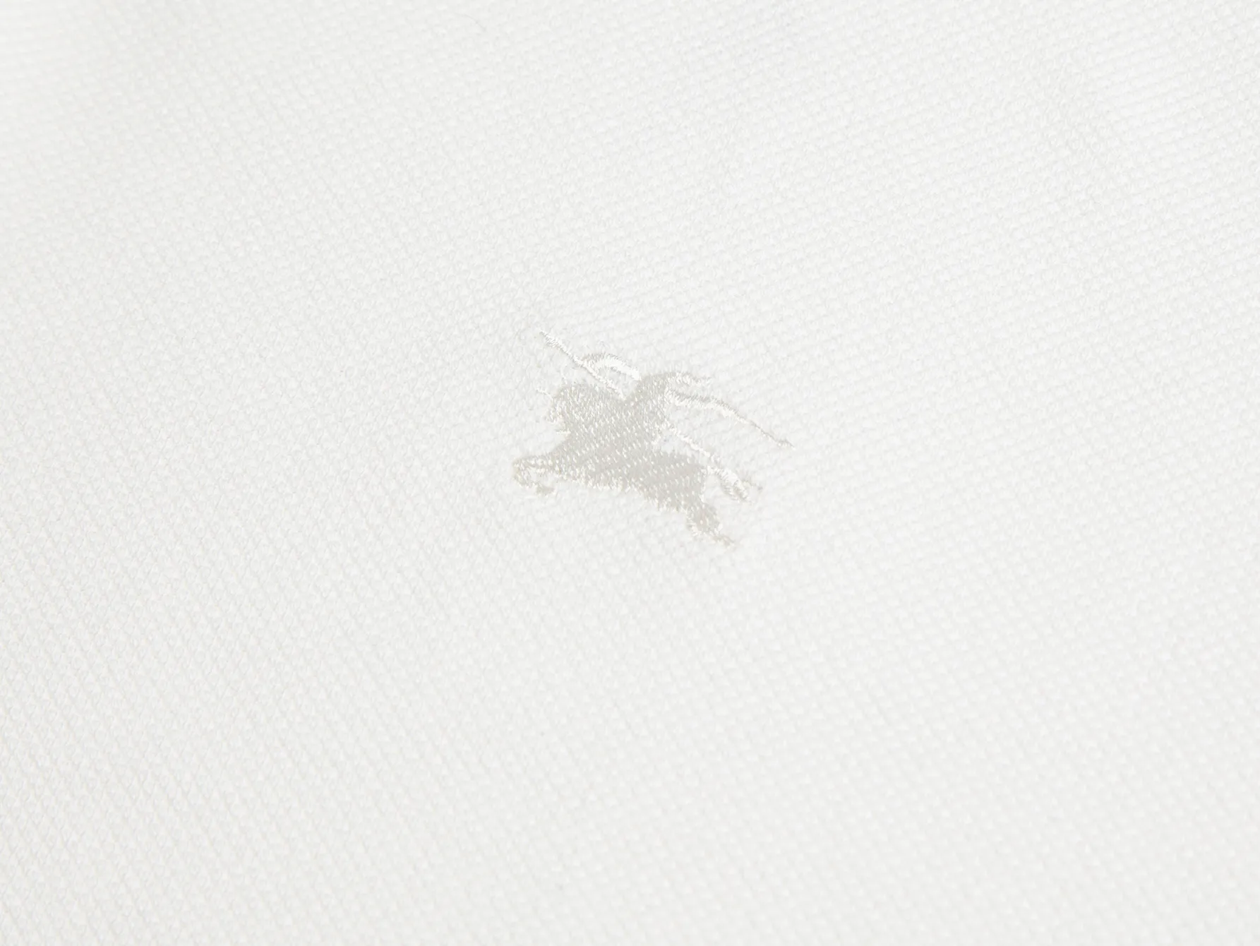 Check-Trim Cotton-Blend Piqué Polo Shirt D12015816 — view 8
