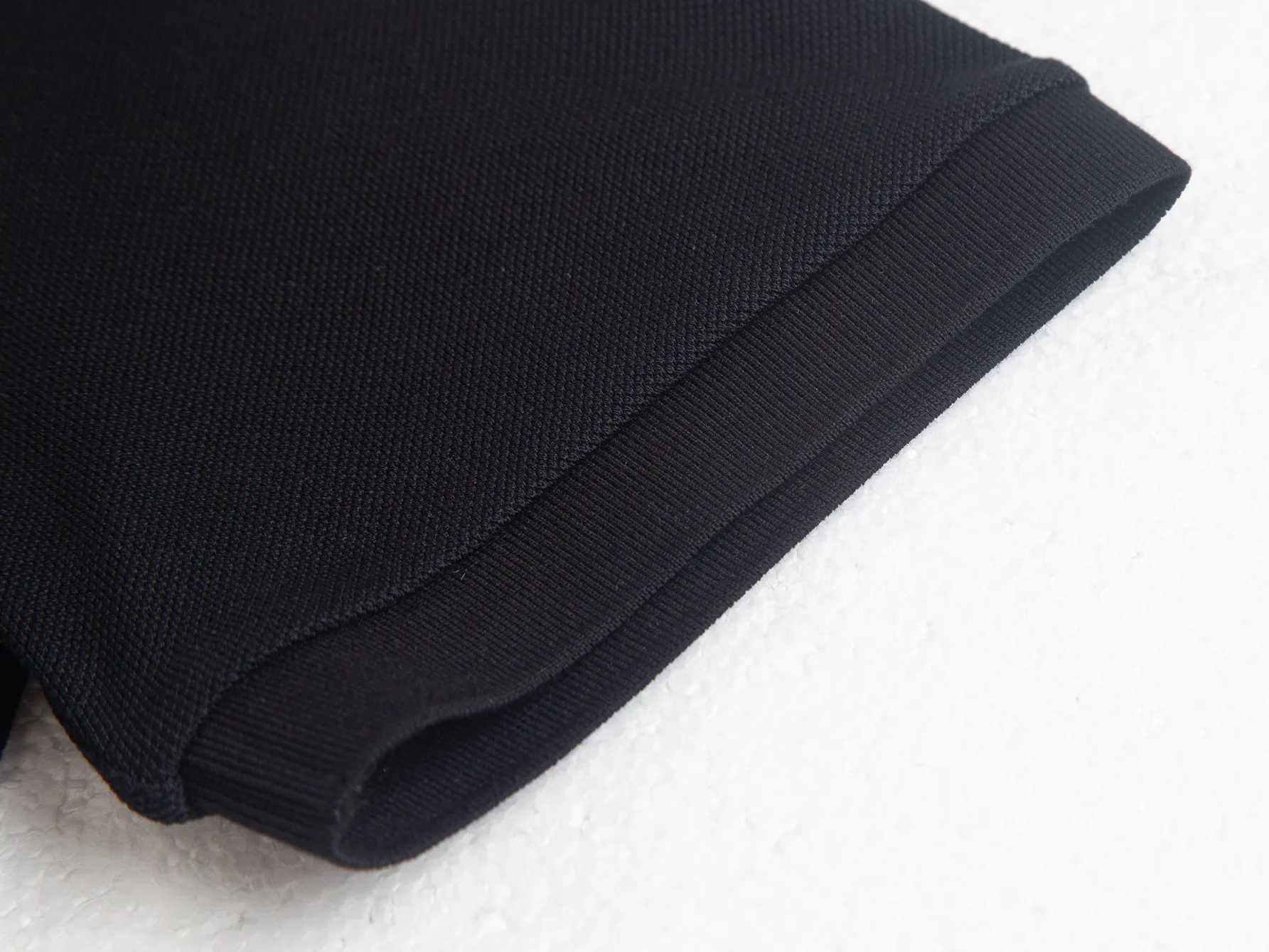 Check-Trim Cotton-Piqué Polo Shirt D12015817 — view 8