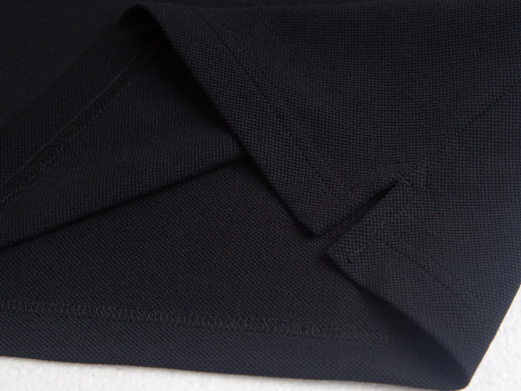 Check-Trim Cotton-Piqué Polo Shirt D12015817 — view 11