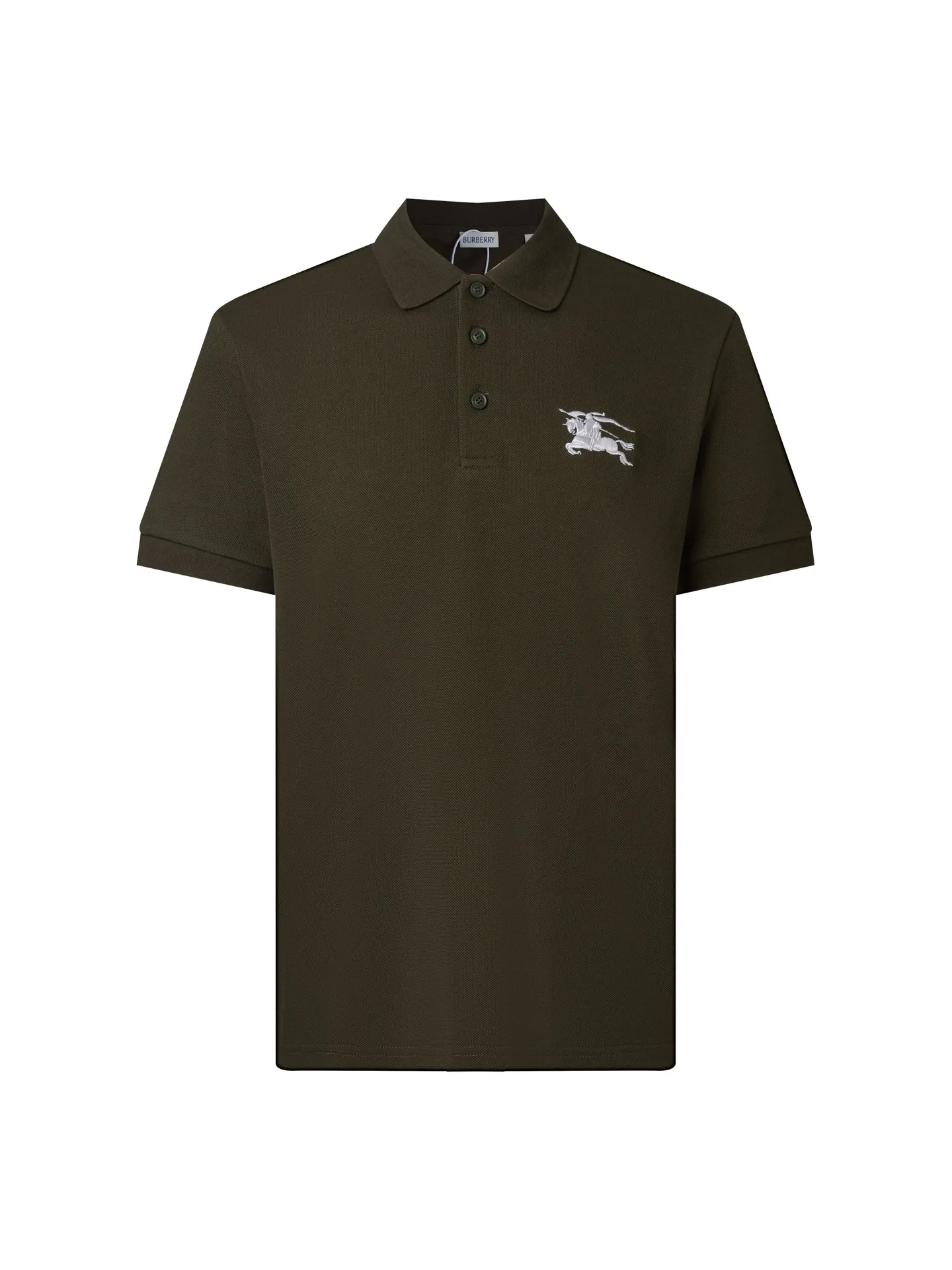Embroidered Equestrian Knight Polo Shirt D12015823