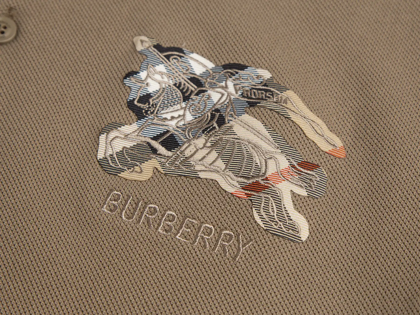 EKD Appliqué Cotton-Piqué Polo Shirt D12015825 — view 3