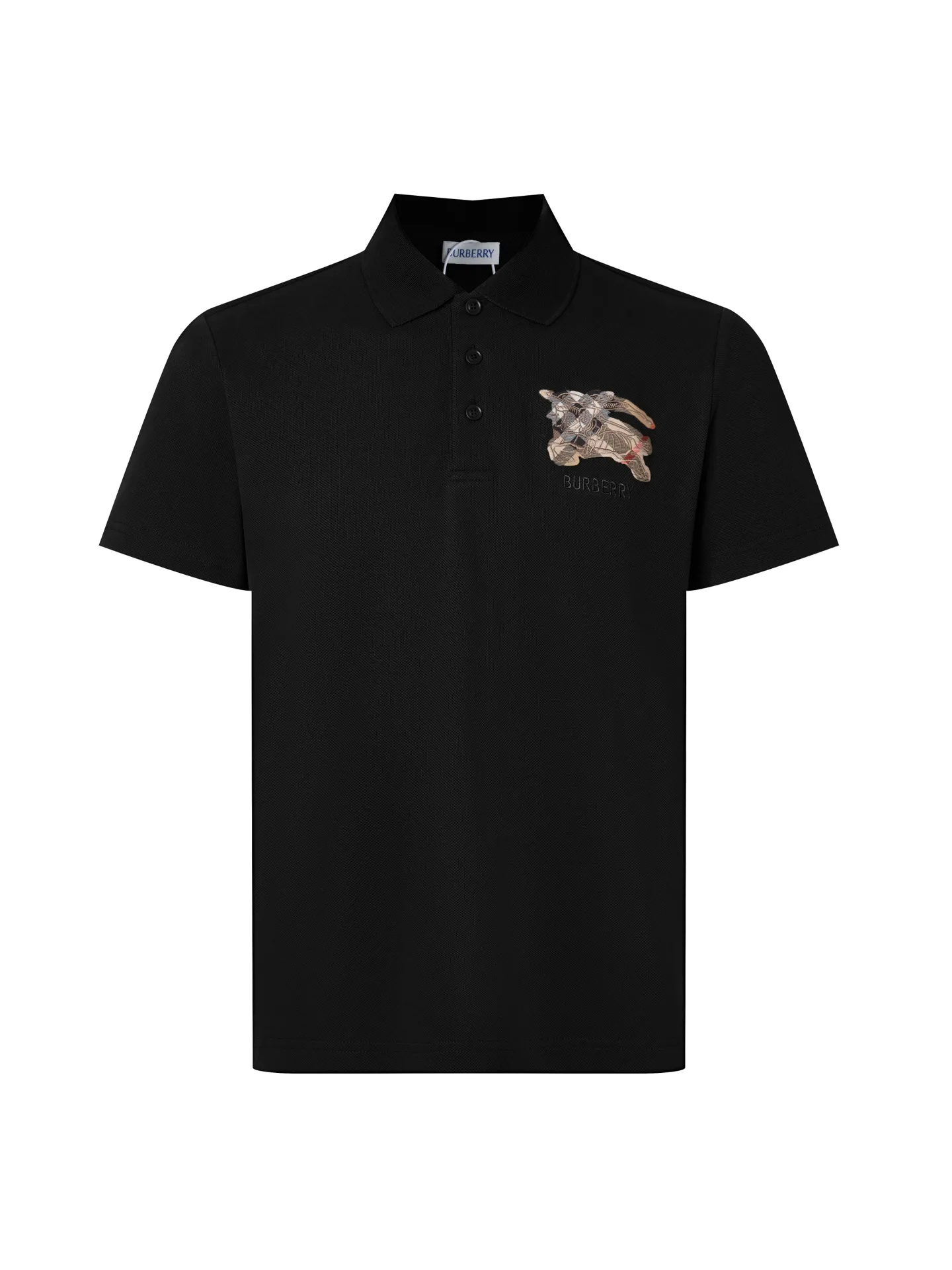 EKD Appliqué Cotton-Piqué Polo Shirt D12015826
